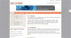 Desktop Screenshot of cppforschool.com